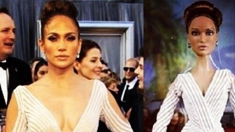 JLo Barbie tiene dos versiones.