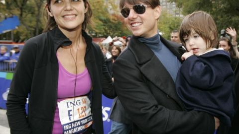 Cruise y Katie Holmes se divorciaron en 2012 tras seis años de matrimonio.