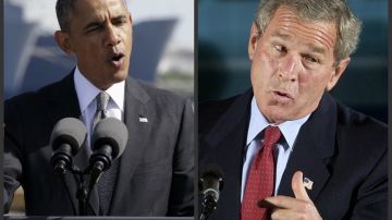 El proceder de Obama se asemeja a la de su predecesor, el republicano George W. Bush.