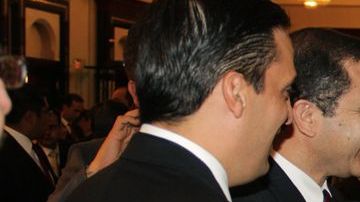 Congresista Cuellar junto con Presidente Enrique Peña Nieto.