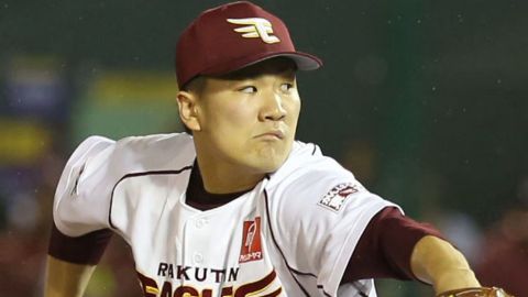 El pitcher Masahiro Tanaka, de los Golden Eagles de Rakuten no estará disponible.