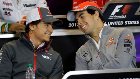 Esteban y Sergio en amable charla en Austin.