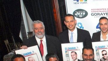 El grupo de homenajeados de este año en “El Awards”.