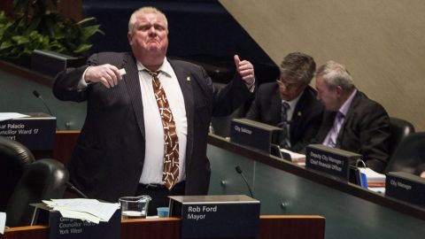 Rob Ford afirma que no tiene problemas con el consumo de drogas ilegales.