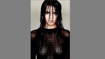 La misma Kendall fue quien compartió la primera imagen de la sesión fotográfica.