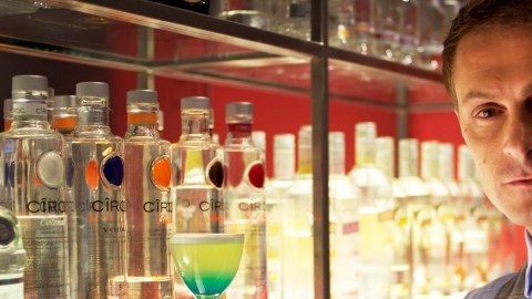 El bartender David Ríos.