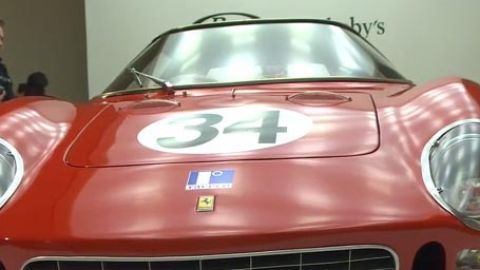 El auto fue calificado por Sotheby's como "una obra maestra para la vista".
