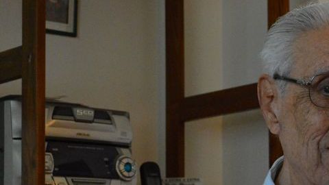 Ernest Eguía escuchó a Kennedy el 21 de noviembre de 1953.