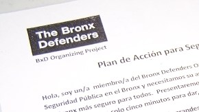 The Bronx Defenders entregará a De Blasio un reporte con los resultados de la encuesta.