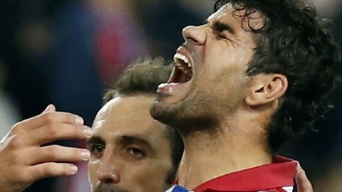 Diego Da SIlva Acosta anotó un gran gol de chilena en la victoria del Atlético de Madrid contra el Getafe