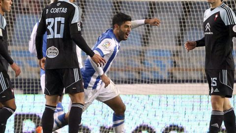 Carlos Vela anota cuatro tantos en La Liga española