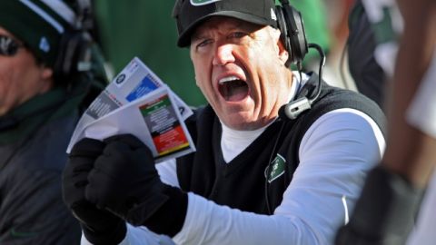 El desespero del coach de los Jets, Rex Ryan, se hizo evidente ayer luego de otra pobre presentación de su equipo en Baltimore.