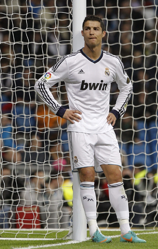 Cristiano Ronaldo se lesionó en la liga el fin de semana y deberá descansar unos días.