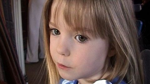 La pequeña desapareció el 3 de mayo de 2007.