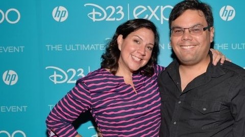 Kristen Anderson-López y Robert López son los autores de las canciones de 'Frozen'.