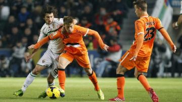 Valencia, de regular actuación en su país,  ya está clasificado para  la próxima ronda de la Liga de Europa.