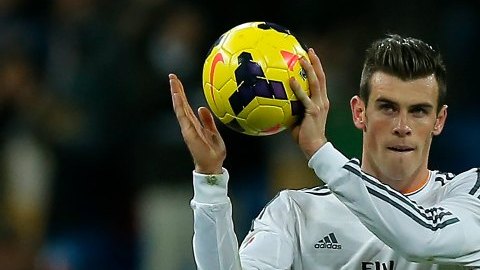 El delantero galés Gareth Bale marcó tres goles en el triunfo del Real Madrid