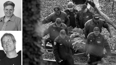 A la izquierda, Donna L. Smith y Jim Lovell, dos de las personas que perdieron la vida en el descarrilamiento del domingo en El Bronx.