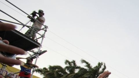 El excandidato presidencial, Henrique Capriles no tuvo mucho poder de convocatoria en su pasada marcha.