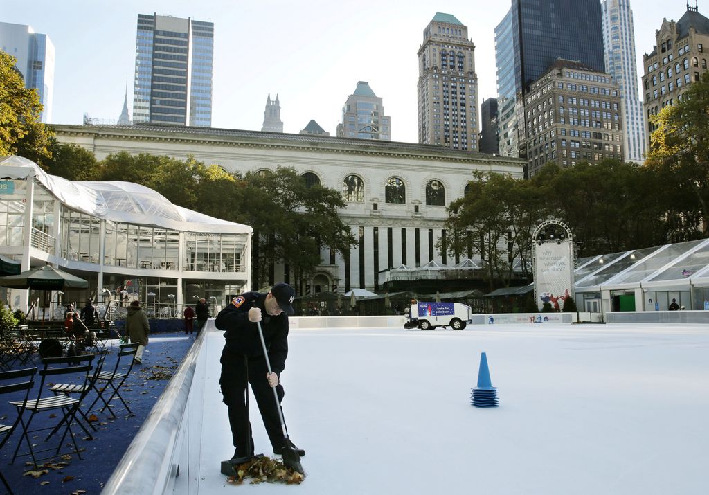 La pista de patinaje del parque fue reabierta al día siguiente de los hechos.