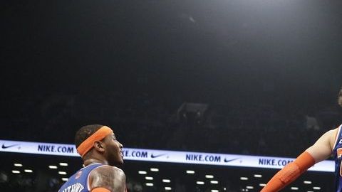 El mejor desempeño de la campaña para Knicks le dio para pasarle encima a sus vecinos'.