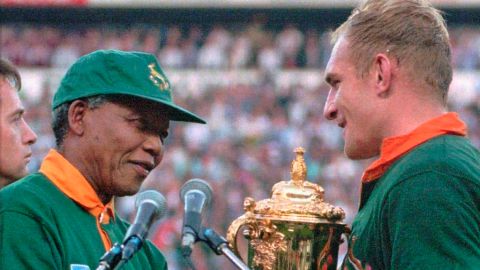 Madiba y el deporte, indisolubles.