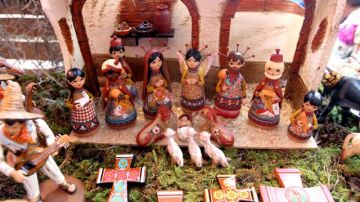 El Nacimiento del Niño Jesús es motivo para la creación de obras de arte popular, en diversos materiales y técnicas, por artesanos mexicanos.