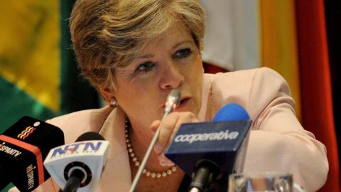 Alicia Bárcena, canciller