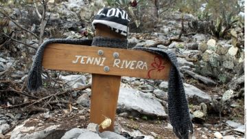 Lugar del avionazo donde murió Jenni Rivera y sus acompañantes.