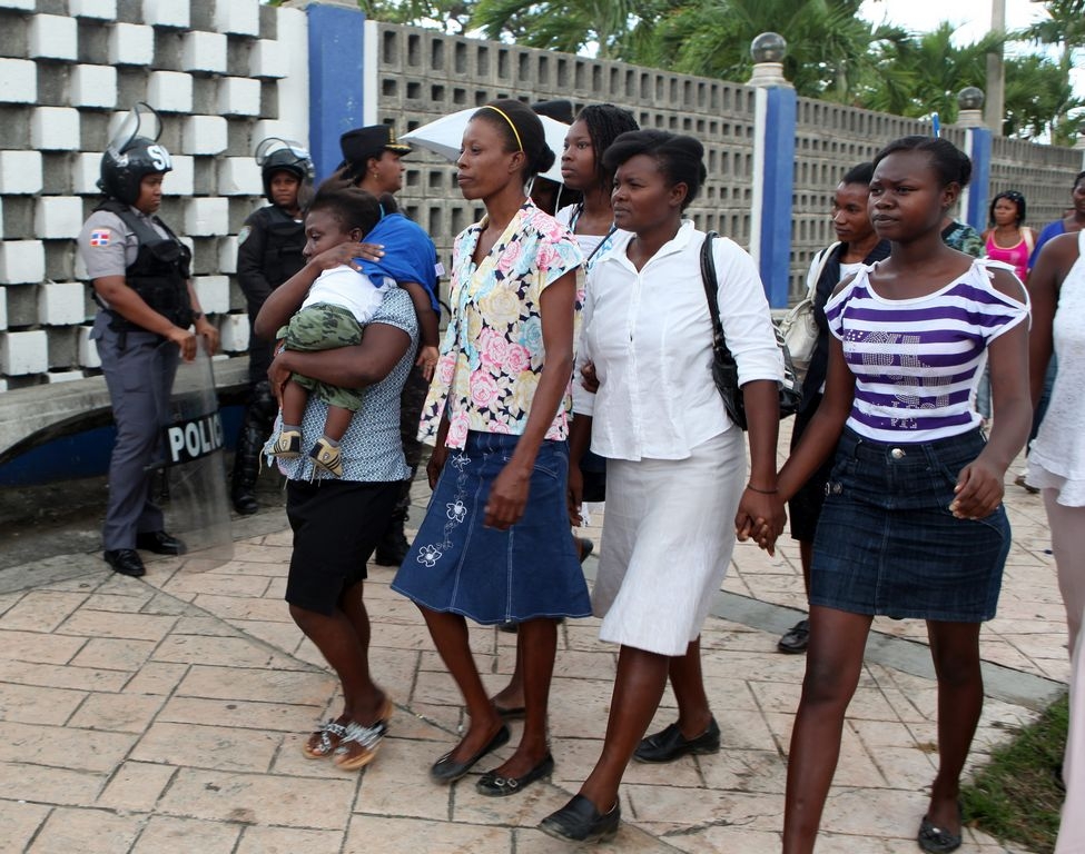 Descendientes de haitianos  han tratado de reunirse con miembros de la Comisión Interamericana de los Derechos Humanos.