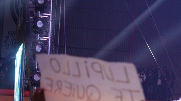 Lupillo agradeció a los asistentes por haberlo acompañado hasta esa zona del municipio de Iturbide, Nuevo León.