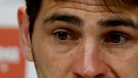 El arquero de España,  Iker Casillas.