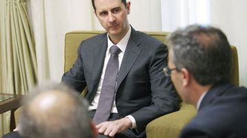 El presidente sirio es acusado de usar armasa químicas contra la población civil.