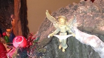 Uno de los pesebres creados por la artista Luz Dari Galíndez.