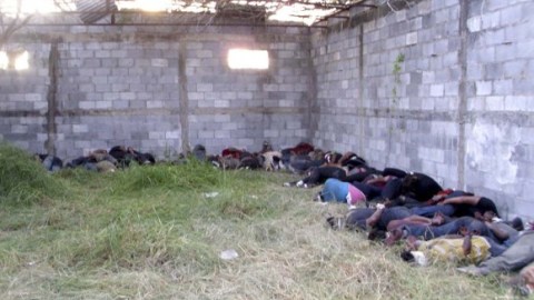 Los migrantes fueron acribillados por negarse a integrar las filas del cartel de Los Zetas.