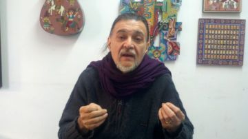 Bernardo Palombo, fundador y director artístico de El Taller Latino Americano.