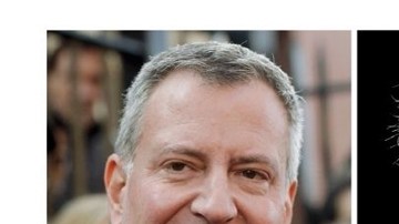El equipo de De Blasio (i) anunció que Bill Clinton (d) le jurará como alcalde número 109 de la ciudad de Nueva York, el 1 de enero de 2014