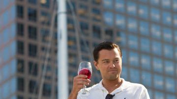 Leonardo DiCaprio en una escena de 'The Wolf of Wall Street'.