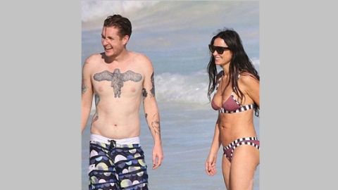 La ex de Ashton Kutcher se encuentra de vacaciones en Tulum, Quintana Roo (México).