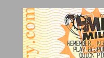 El boleto ganador vendido en San José.