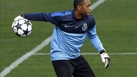 El portero brasileño del Oporto Helton da Silva.