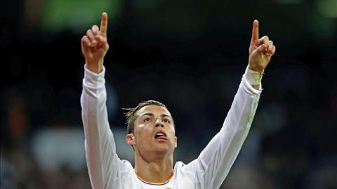El delantero portugués del Real Madrid, Cristiano Ronaldo.