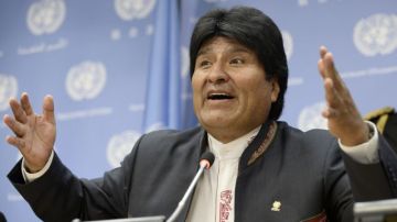 Evo Morales asistió a las ONU para recibir la presidencia del Grupo de los 77, una coalición de países en desarrollo desde Fiji hasta Bolivia.