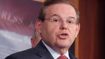 El senador Robert Menéndez de Nueva Jersey