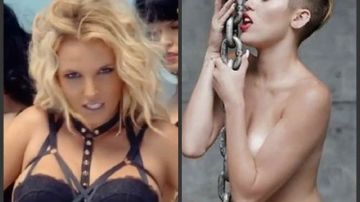 Un reporte asegura que el contenido de los videos de Miley y Britney es muy explicito.