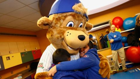 'Clark' convivió con niños en un hospital.