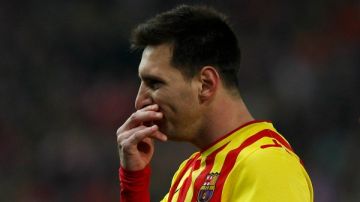 Lionel Messi no fue considerado en el equipo ideal de la UEFA de 2013