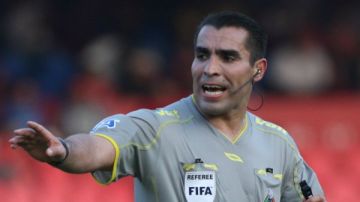 El árbitro mexicano Marco Antonio Rodríguez fue convocado por la FIFA para pitar en el Mundial de Brasil 2014