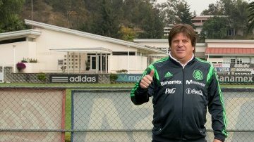 Miguel Herrera ofreció una conferencia de prensa en el Centro de Alto Rendimiento