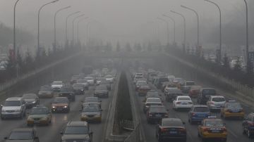 China registra su primer día de polución extrema en este 2014.